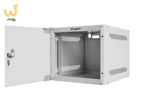 Szafa rack Lanberg WF10-2304-10S (4U; 240mm / 280mm / 310 mm; wisząca; Szklane; 10"; kolor szary) Szafa rack Lanberg WF10-2304-10S (4U; 240mm / 280mm / 310 mm; wisząca; Szklane; 10"; kolor szary)