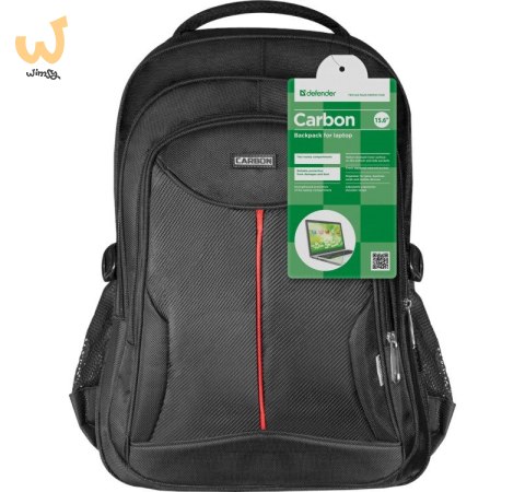 DEFENDER PLECAK NA NOTEBOOKA CARBON 15.6" CZARNY 26077 DEFENDER PLECAK NA NOTEBOOKA CARBON 15.6" CZARNY 26077