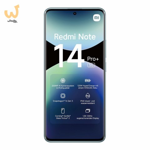 Smartfon Xiaomi Redmi Note 14 Pro+ 5G 8/256GB Frost Blue Smartfon Xiaomi Redmi Note 14 Pro+ 5G 8/256GB Frost Blue