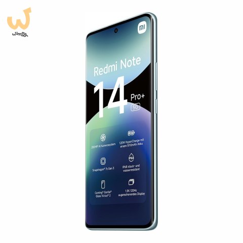 Smartfon Xiaomi Redmi Note 14 Pro+ 5G 8/256GB Frost Blue Smartfon Xiaomi Redmi Note 14 Pro+ 5G 8/256GB Frost Blue