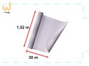 Folia okleina rolka aluminium imitująca metal metalic szczotkowana szara 1,52x30m