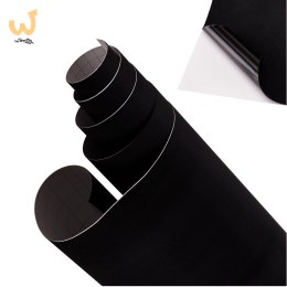 Folia rolka aksamitna czarna 1,35x15m