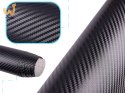 Folia rolka carbon 3D czarna 1,52x30m