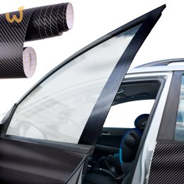 Folia rolka carbon 4D czarna 1,52x30m