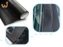 Folia rolka carbon 4D czarna 1,52x30m