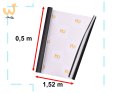Folia rolka carbon 5D czarna 1,52x18m