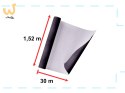 Folia rolka metalic szczotkowana czarna 1,52x30m