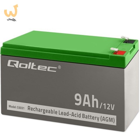Akumulator żelowy Qoltec 53031 Akumulator żelowy Qoltec 53031