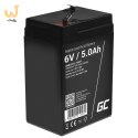GREEN CELL AKUMULATOR ŻELOWY AGM11 6V 5AH