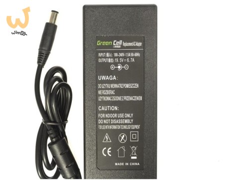 GREEN CELL PRO ZASILACZ AD35P DO DELL 19.5V 6.7A 130W 7.4MM-5.0MM GREEN CELL PRO ZASILACZ AD35P DO DELL 19.5V 6.7A 130W 7.4MM-5.0MM