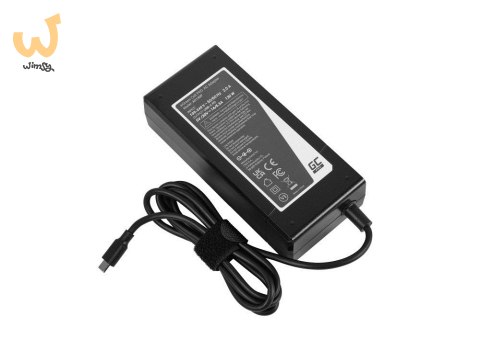GREEN CELL ZASILACZ / ŁADOWARKA USB-C 130W 5V-9V-12V-15V/3A, 20V/6.5A POWER DELIVERY (AD140P) GREEN CELL ZASILACZ / ŁADOWARKA USB-C 130W 5V-9V-12V-15V/3A, 20V/6.5A POWER DELIVERY (AD140P)