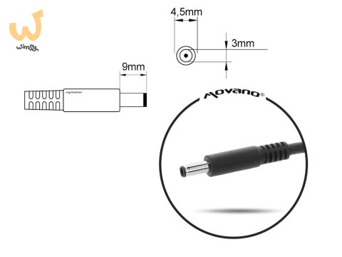 MITSU ZASILACZ 19.5V 3.34A (4.5X3.0 PIN) - DELL MITSU ZASILACZ 19.5V 3.34A (4.5X3.0 PIN) - DELL