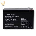 QOLTEC AKUMULATOR AGM 12V | 7.2AH | MAX 108A