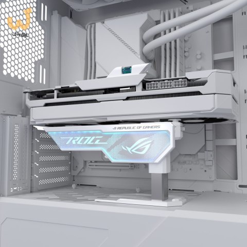 Uchwyt na kartę ASUS XH01 ROG HERCULX WHITE Uchwyt na kartę ASUS XH01 ROG HERCULX WHITE
