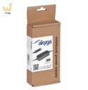 Zasilacz Akyga AK-ND-42 do notebooka (20 V; 4,5 A; 90W; Slim Tip, Square yellow )
