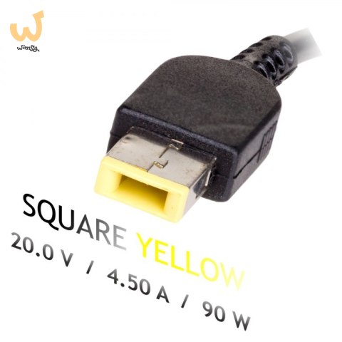 Zasilacz Akyga AK-ND-42 do notebooka (20 V; 4,5 A; 90W; Slim Tip, Square yellow ) Zasilacz Akyga AK-ND-42 do notebooka (20 V; 4,5 A; 90W; Slim Tip, Square yellow )