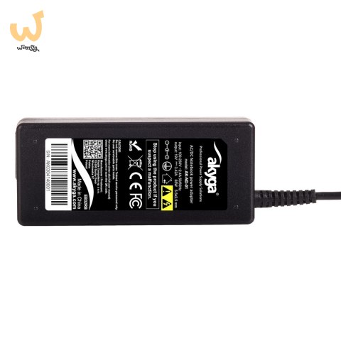 Zasilacz sieciowy Akyga AK-ND-01 do notebooka Acer, Asus, BenQ, DELL, Fujitsu-Siemens, HP, IBM, Lenovo, Toshiba (19 V; 3,42 A; 6 Zasilacz sieciowy Akyga AK-ND-01 do notebooka Acer, Asus, BenQ, DELL, Fujitsu-Siemens, HP, IBM, Lenovo, Toshiba (19 V; 3,42 A; 6