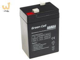 GREEN CELL AKUMULATOR ŻELOWY AGM02 6V 4,5AH