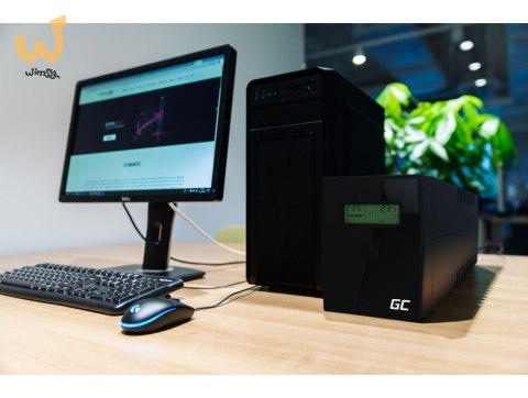 GREEN CELL ZASILACZ AWARYJNY UPS01LCD POWER PROOF 600VA 360W GREEN CELL ZASILACZ AWARYJNY UPS01LCD POWER PROOF 600VA 360W