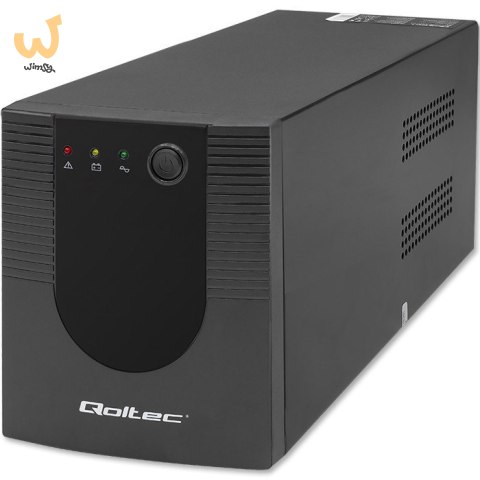 QOLTEC ZASILACZ AWARYJNY UPS LINE INTERACTIVE | MONOLITH | 1500VA | 900W QOLTEC ZASILACZ AWARYJNY UPS LINE INTERACTIVE | MONOLITH | 1500VA | 900W