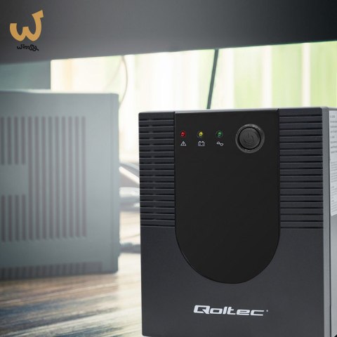 QOLTEC ZASILACZ AWARYJNY UPS LINE INTERACTIVE | MONOLITH | 1500VA | 900W QOLTEC ZASILACZ AWARYJNY UPS LINE INTERACTIVE | MONOLITH | 1500VA | 900W