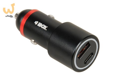 ŁADOWARKA SAMOCHODOWA I-BOX C-20 USB C+A 48W ŁADOWARKA SAMOCHODOWA I-BOX C-20 USB C+A 48W