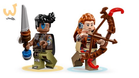 LEGO HORIZON 77037 Aloy i Varl kontra krabołaz i piłoząb LEGO HORIZON 77037 Aloy i Varl kontra krabołaz i piłoząb