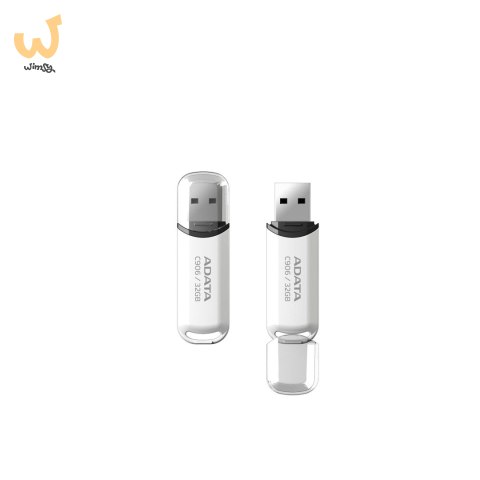 Pendrive ADATA C906 AC906-32G-RWH (32GB; USB 2.0; kolor biały)