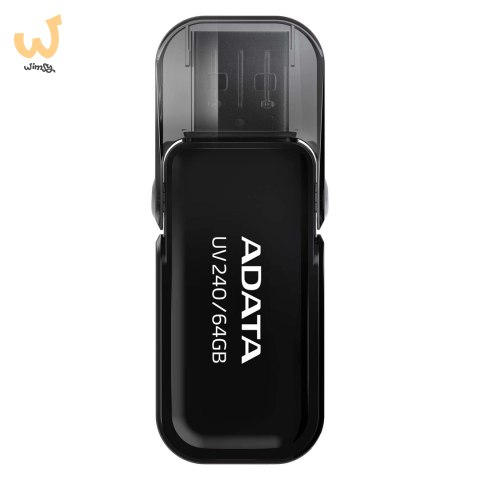Pendrive ADATA UV240 AUV240-64G-RBK (64GB; USB 2.0; kolor czarny) Pendrive ADATA UV240 AUV240-64G-RBK (64GB; USB 2.0; kolor czarny)