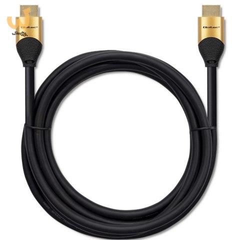 QOLTEC KABEL HDMI V2.1 ULTRA HIGH SPEED 8K | 60HZ | 30AWG | GOLD QOLTEC KABEL HDMI V2.1 ULTRA HIGH SPEED 8K | 60HZ | 30AWG | GOLD