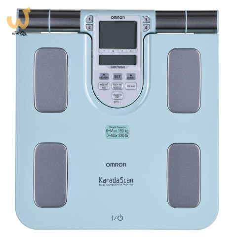 Waga z analizatorem składu ciała Omron Body Comp Monitor BF511 Turq HBF-511T-E Waga z analizatorem składu ciała Omron Body Comp Monitor BF511 Turq HBF-511T-E
