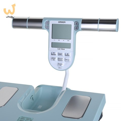 Waga z analizatorem składu ciała Omron Body Comp Monitor BF511 Turq HBF-511T-E Waga z analizatorem składu ciała Omron Body Comp Monitor BF511 Turq HBF-511T-E