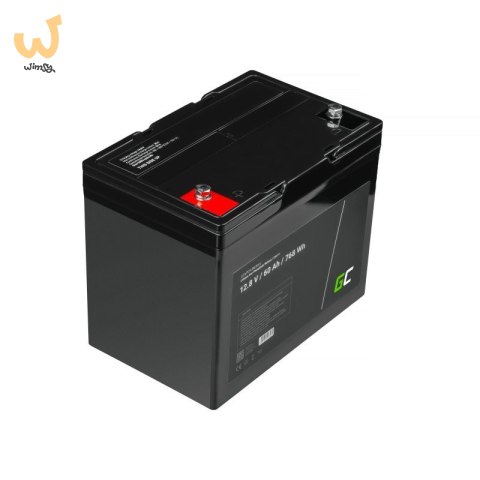 GREEN CELL AKUMULATOR LIFEPO4 CAV11 12/12,8V 60AH 768WH / M8 GREEN CELL AKUMULATOR LIFEPO4 CAV11 12/12,8V 60AH 768WH / M8