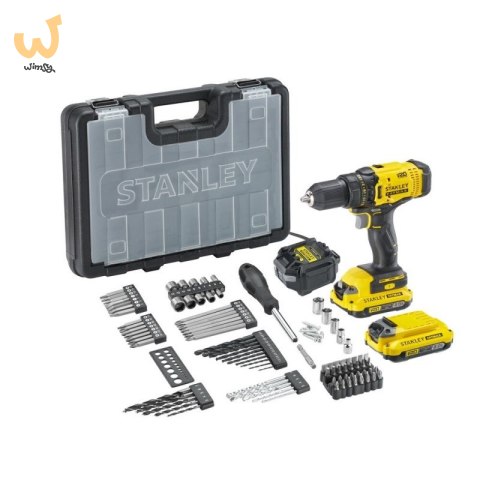 Wkrętarka 20V Stanley SFMCD700D2A-QW MAKITA Wkrętarka 20V Stanley SFMCD700D2A-QW MAKITA