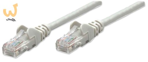 INTELLINET PATCH CORD CAT6 UTP 0,5M SZARY 100% MIE INTELLINET PATCH CORD CAT6 UTP 0,5M SZARY 100% MIE
