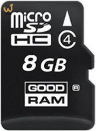 Karta GoodRam M40A-0080R11 (8GB; Class 4) Karta GoodRam M40A-0080R11 (8GB; Class 4)