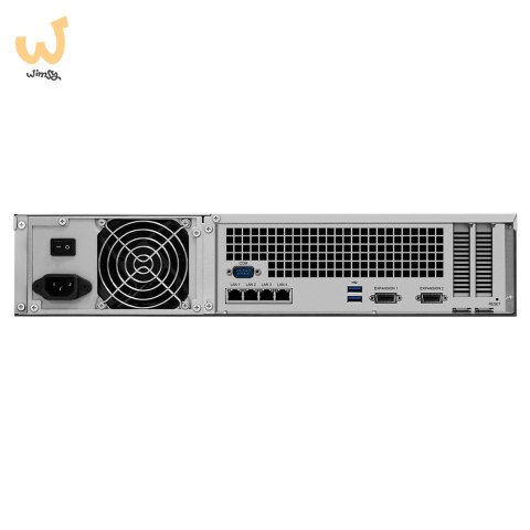 NAS Synology RS3618xs; 2U RACK; 12x (3.5" SATA HDD/2.5" SATA HDD); Intel Xeon D-1521; 8 GB DDR4 ECC UDIMM (max. 64GB), 4x 1GbE R NAS Synology RS3618xs; 2U RACK; 12x (3.5" SATA HDD/2.5" SATA HDD); Intel Xeon D-1521; 8 GB DDR4 ECC UDIMM (max. 64GB), 4x 1GbE R