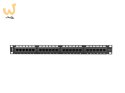 Patch panel Lanberg PPU5-1024-B (1U; 19"; kat. 5e; UTP; 24xRJ-45)