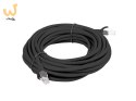 Patchcord UTP Lanberg PCU6-10CC-0500-BK (RJ45 - RJ45 ; 5m; UTP; kat. 6; kolor czarny)
