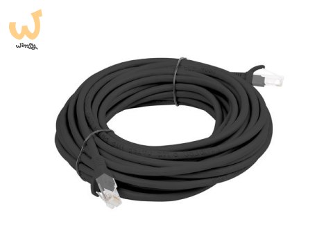 Patchcord UTP Lanberg PCU6-10CC-0500-BK (RJ45 - RJ45 ; 5m; UTP; kat. 6; kolor czarny) Patchcord UTP Lanberg PCU6-10CC-0500-BK (RJ45 - RJ45 ; 5m; UTP; kat. 6; kolor czarny)