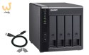 Qnap TR-004 Expansion unit ,Tower, 4x 3.5" SATA HDD, USB 3.0 type-C hardware RAID external enclosure (USB-C to USB-A cable inclu