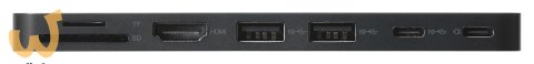 Stacja dokująca Lenovo USB-C Slim Travel Dock 4X11N40212 Stacja dokująca Lenovo USB-C Slim Travel Dock 4X11N40212