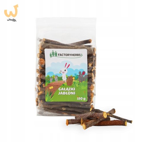 FACTORYHERBS Gałązki jabłoni 150 g FACTORYHERBS Gałązki jabłoni 150 g