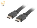 Kabel Lanberg CA-HDMI-21CU-0018-BK (HDMI M - HDMI M; 1,8m; kolor czarny)