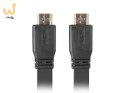 Kabel Lanberg CA-HDMI-21CU-0018-BK (HDMI M - HDMI M; 1,8m; kolor czarny)