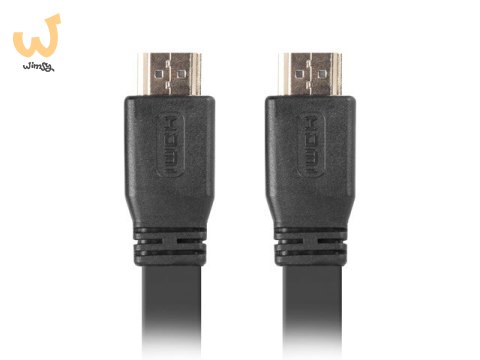 Kabel Lanberg CA-HDMI-21CU-0018-BK (HDMI M - HDMI M; 1,8m; kolor czarny) Kabel Lanberg CA-HDMI-21CU-0018-BK (HDMI M - HDMI M; 1,8m; kolor czarny)