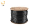 Kabel sieciowy zewnętrzne Lanberg LCU6-21CU-0305-BK (UTP; 305m; kat. 6; kolor czarny)