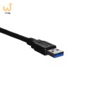 LANBERG KABEL USB-A 3.0 M/M 1M CZARNY CA-USBA-30CU-0010-BK