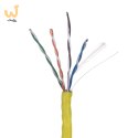 LANBERG KABEL UTP 1GB/S 305M DRUT CCA ŻÓŁTY LCU6-10CC-0305-Y
