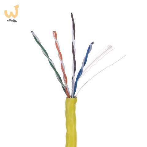 LANBERG KABEL UTP 1GB/S 305M DRUT CCA ŻÓŁTY LCU6-10CC-0305-Y LANBERG KABEL UTP 1GB/S 305M DRUT CCA ŻÓŁTY LCU6-10CC-0305-Y
